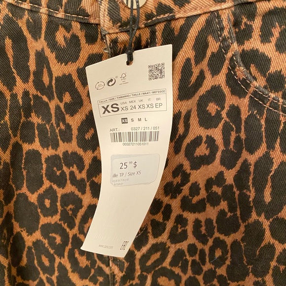 Zara denim pencil skirt - Picture 2 of 3